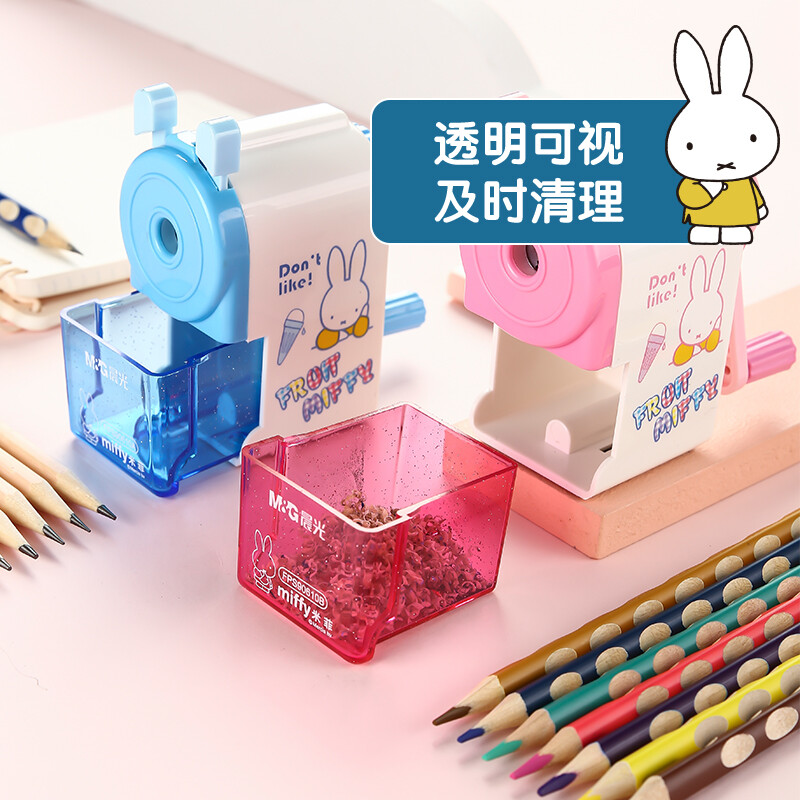 晨光(M&G)削笔机米菲FPS90610B粉(圆)高清大图