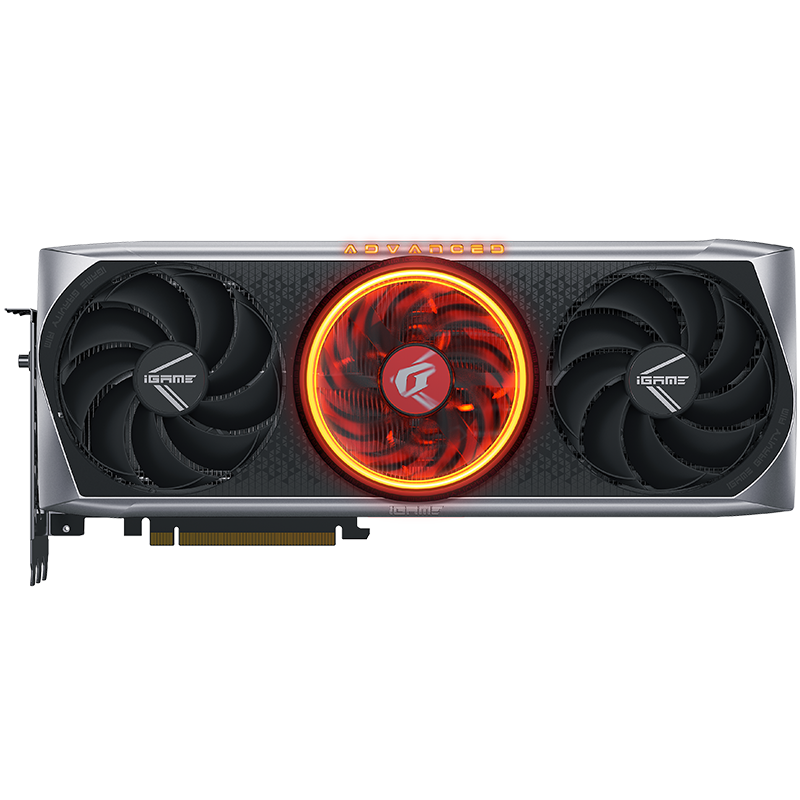 七彩虹iGame GeForce RTX 4080 SUPER Advanced OC 16GB 电竞游戏视频渲染显卡