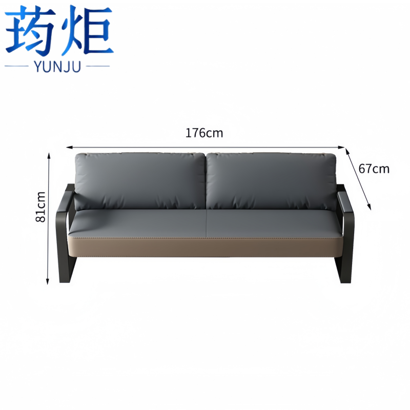 荺炬接待沙发单人张高清大图