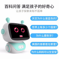 智力快车小智 儿童早教机小智智能机器人3-14岁同步课堂学习机英语学习训练教育陪伴语音对话益智玩具wifi绿色16G