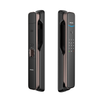 飞利浦(PHILIPS)DDL705E 智能锁全自动指纹锁家用推拉密码锁 APP远程智控防盗门电子锁 红古铜