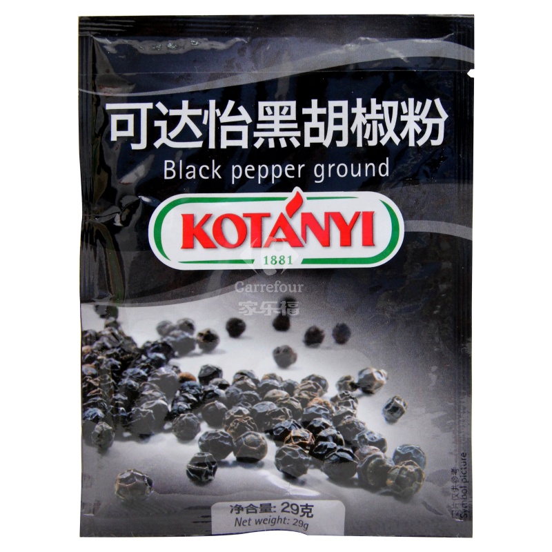 可达怡黑胡椒粉 29g