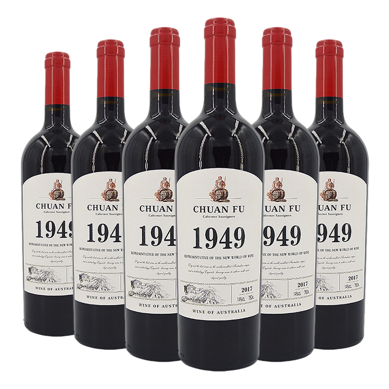 川富1949干红葡萄酒14度750ml6瓶整箱装厂家直发参数