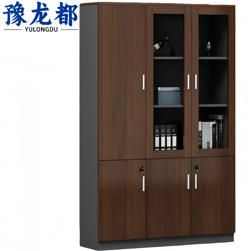 豫龙都 办公柜 三门 个高清大图