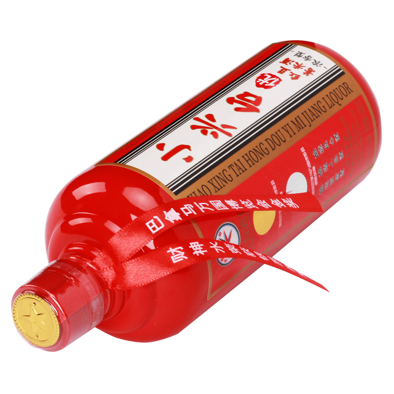 [中华特色]河北供销馆 小兴台酒 41度红豆薏米酒 500ml单瓶装 浓香型白酒纯粮食酒 邢台特产