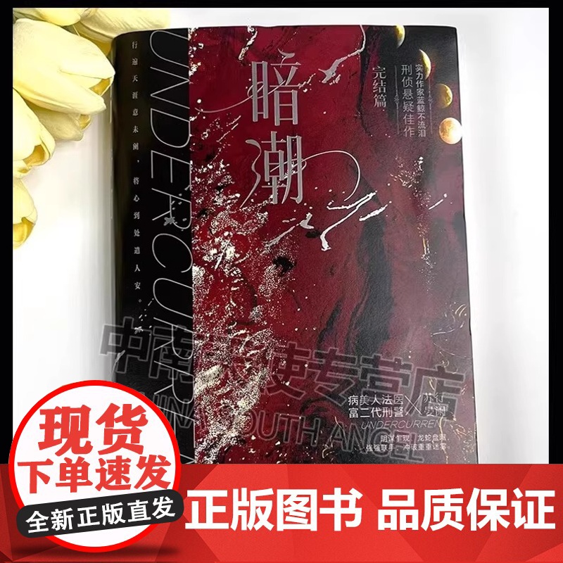 暗潮1+2完结篇 共2册 正版新书 实力作家蓝鲸不流 泪精彩绝伦的刑侦悬疑都市 双男主强强小说实体书网络原名《穿山》高清大图