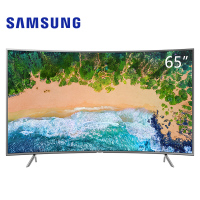 三星(SAMSUNG)UA65NU7300JXXZ 65英寸曲面 4K HDR超高清画质 智能液晶电视 窄边框