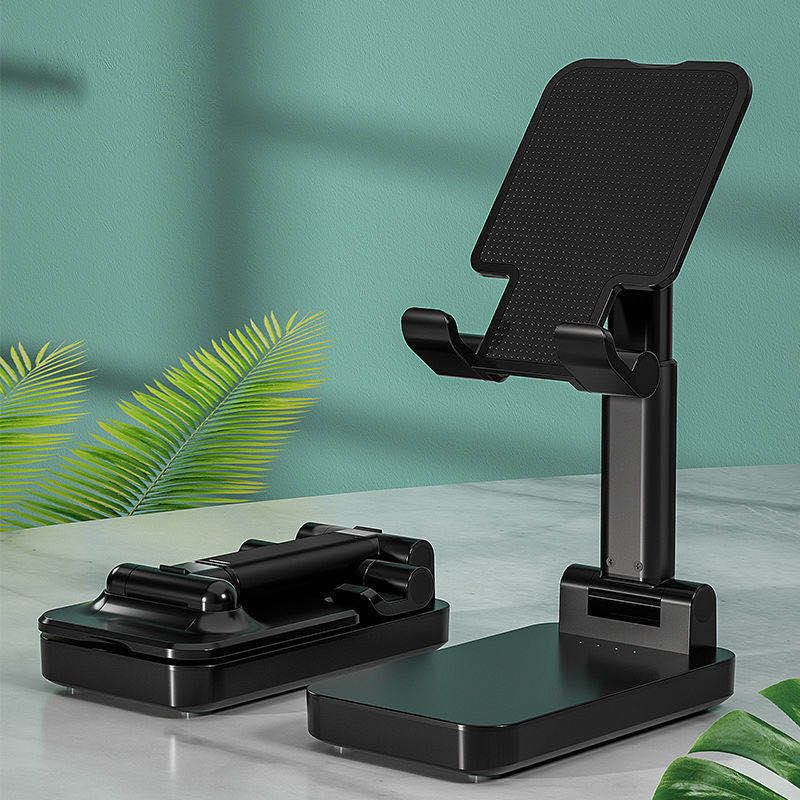 手机支架桌面带充电宝无线充平板可调节折叠升降式苹果华为多功能