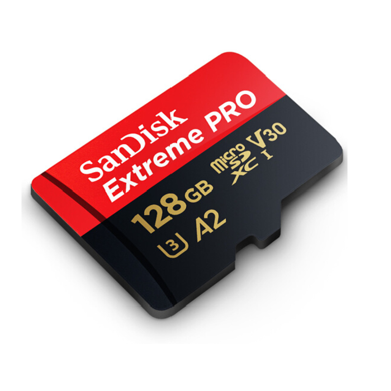闪迪TF卡64G A2 4K高清200M 手机内存卡 运动相机无人机行车记录仪存储卡64G高清大图