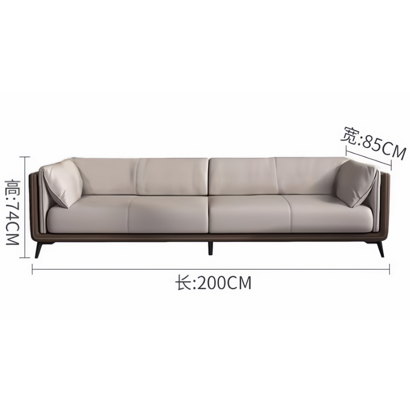 芙首泰办公组合沙发2000*850*740mm(3+1)套高清大图