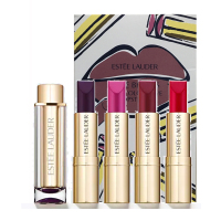 雅诗兰黛（Estee Lauder） 雅诗兰黛爱恋口红唇膏3.5g 金管爱恋系列 4支套装