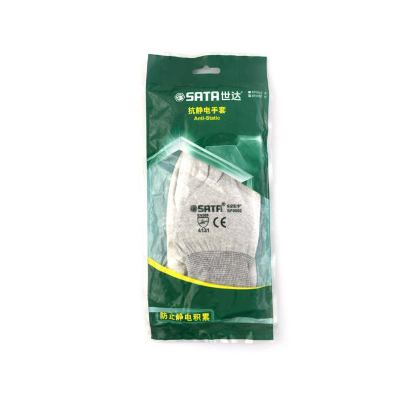 工具库 世达SATA 抗静电手套8寸 SF0001 10双/组