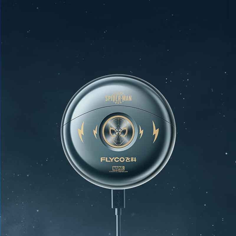飞科(FLYCO)小飞碟男士 电动剃须刀 FS893便携刮胡刀须刨生日情人节日礼物送男友送老公-漫威蜘蛛侠IP联名款