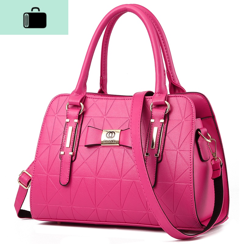 女士包包2020新款时尚手提包中年女包妈妈包韩版单肩包百搭斜挎包NEWLAKE高清大图