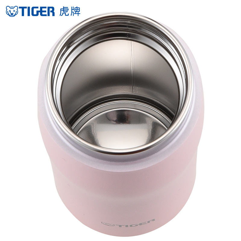 虎牌(Tiger)保温杯原装进口超轻保冷杯304不锈钢单手易开自动落锁MJE-A036 360ML