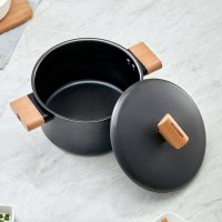 苏宁极物 圈厨 CM-TC01 无涂层精铁汤锅