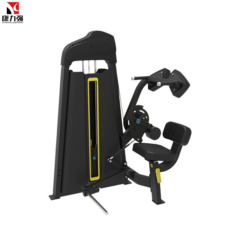 康力强KLQ1014腹部前屈商用健身房坐姿式卷腹屈腹力量器械高清大图