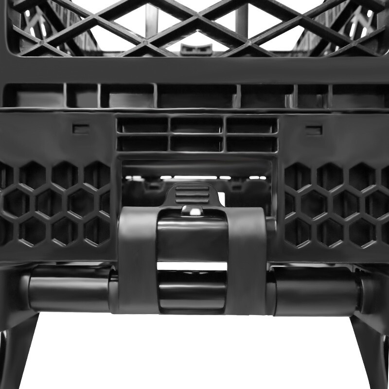 新越昌晖 手拉车行李车便携拉杆车折叠小推车小拖车手推车家用买菜车带框围栏平板车拉货车 承重约200斤 L017高清大图