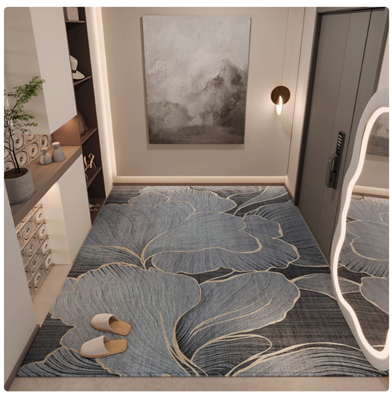 入户门口地垫耐脏免洗可裁剪客厅高端家用脚垫子室外地毯进门门垫120*200CM