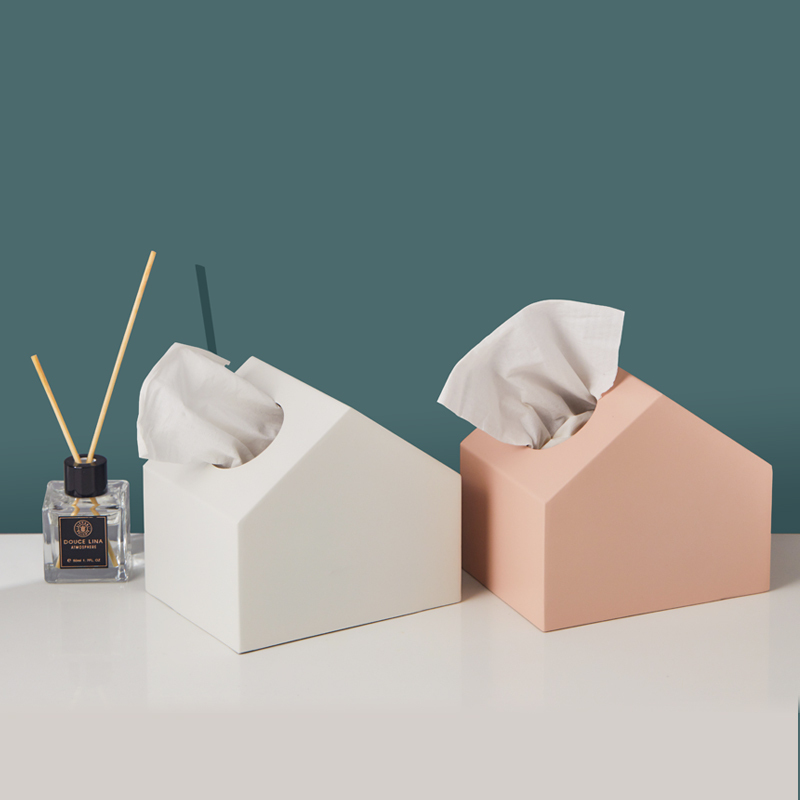 小房子纸巾盒北欧ins阿斯卡利ascari简约抽纸盒客厅家用创意可爱桌面