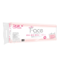 洁柔(C&S)卷纸 粉Face系列 4层204g*10卷 卷筒卫生纸