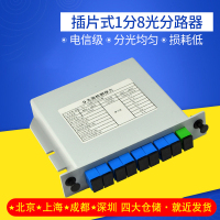 办公桌集线器分光器插片式1分8光分路器插卡式光纤分路器分纤箱