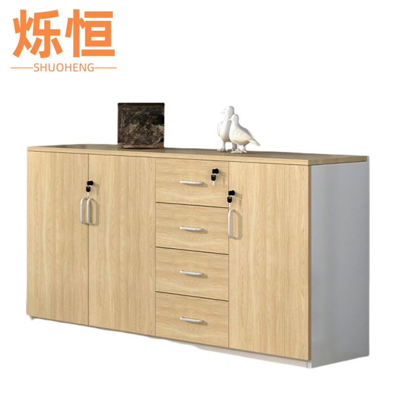 烁恒矮柜3门4抽屉个高清大图