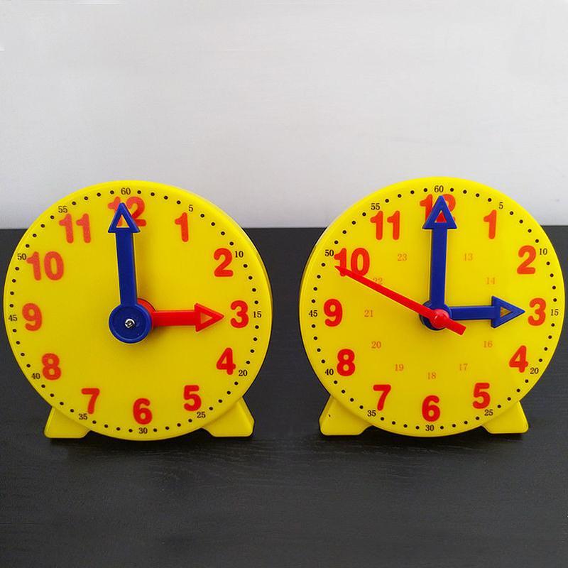 小学生钟表模具一年级数学钟表模型小学教具儿童认识时间学习器12小时