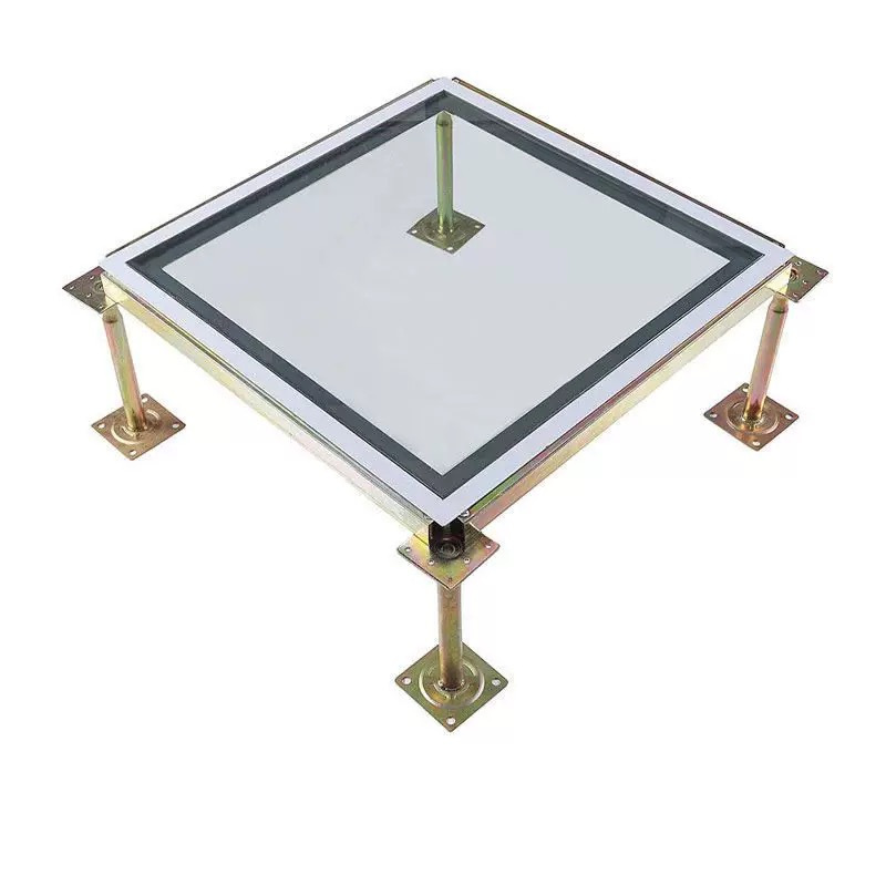 诚智旺 钢化玻璃防静电地板 15mm/块高清大图