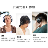 Bose 700 无线消噪耳机-黑色 手势触控蓝牙降噪耳机 主动降噪 头戴式耳机(触控面板 智能降噪 长久续航)