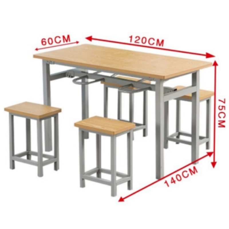 豫龙都餐桌一桌四椅套高清大图