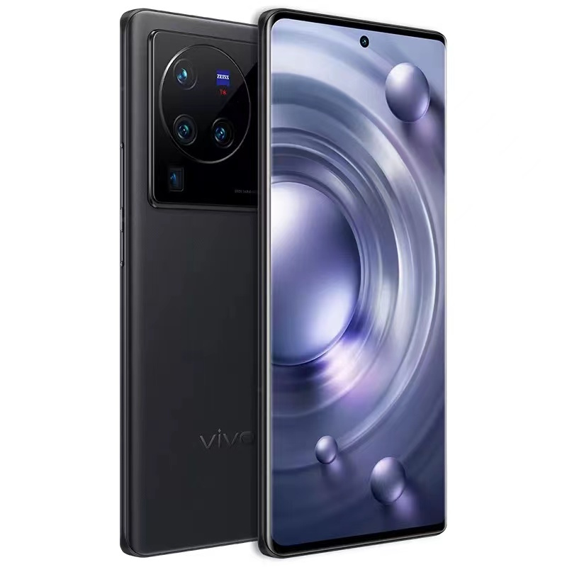 vivo X80 8GB+256GB 至黑 蔡司专业影像 天玑9000旗舰芯片 双电芯80W闪充 全新5G智能拍照全网通手机