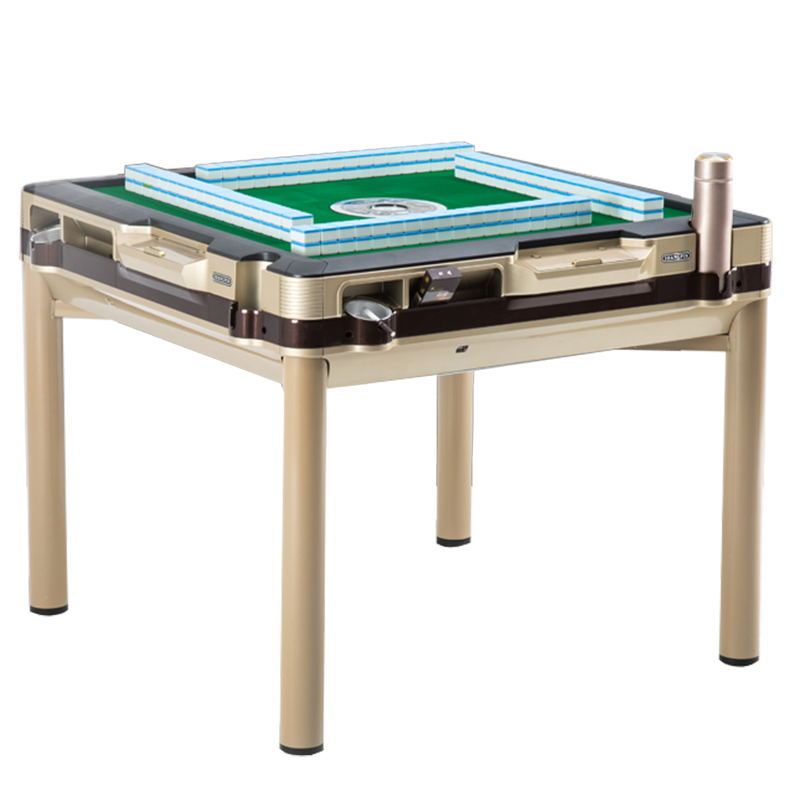 兴乐全自动麻将机餐桌两用麻将机无盖板配2付牌可选usb手机充电视频