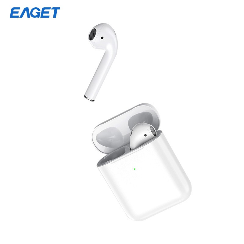 忆捷(EAGET)BE100-2M蓝牙无线耳机 超长续航 HIFI音质敲击触控(个)
