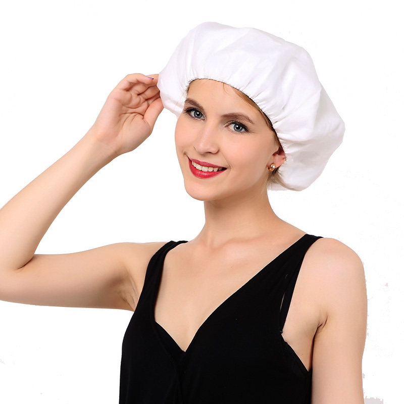 袋鼠宝宝妈妈用免水洗孕妇产妇月子洗头帽洗发帽坐月子白色