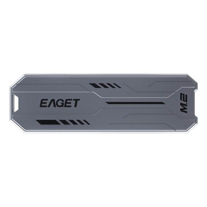 忆捷(Eaget)M.2移动固态硬盘(PSSD)HM05 Type-C USB3.2高速传输CNC全金属款256G