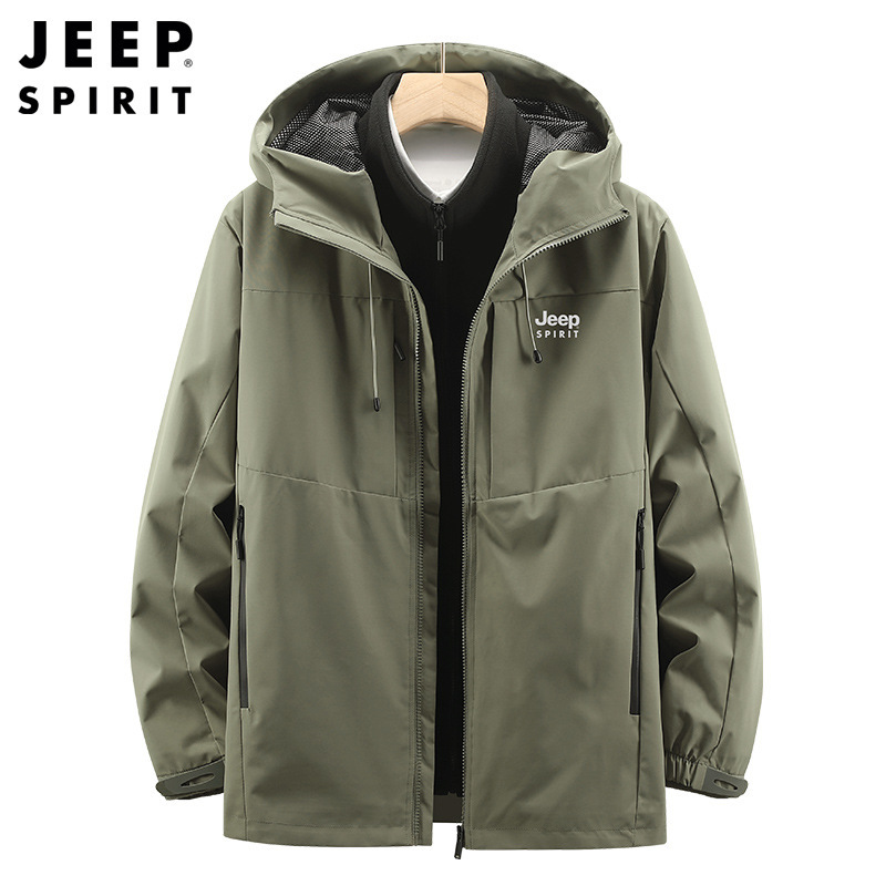 jeepspirit男士棉衣