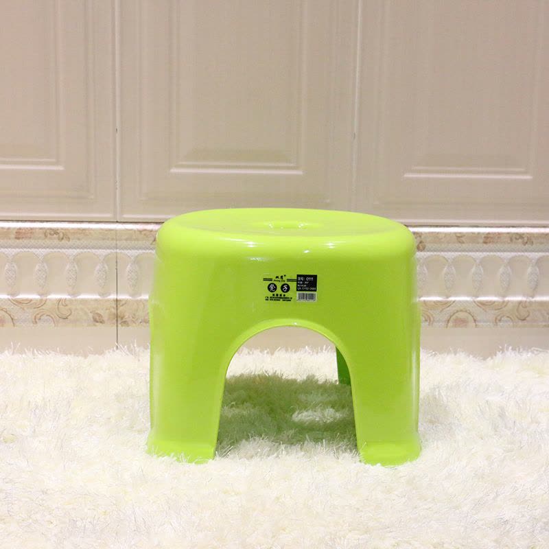 佳家达(JIAJIADA) 加厚儿童凳矮凳塑料凳子大小板凳方凳餐桌凳防滑凳换鞋凳成人脚凳图片
