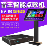 InAndon/音王KV-E9 主机内置3000G硬盘+19英寸触摸屏黑色台式架 家庭KTV点歌机 卡拉OK点唱机