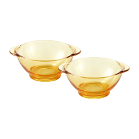 康宁美耐皿晶灿餐具套装2小碗适合家用精致耐用