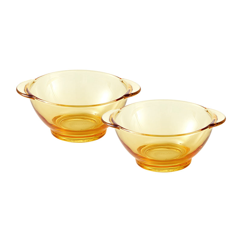 康宁玻璃餐具-CORNINGWARE2件套黄盒