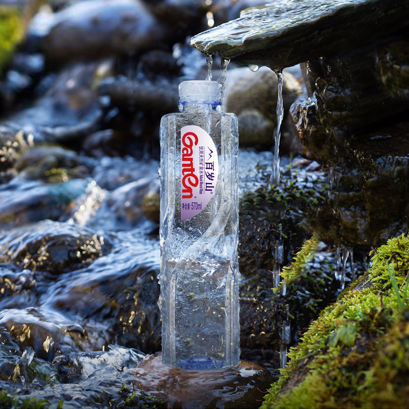 百岁山 景田 饮用天然矿泉水 570ml*24瓶 整箱装