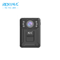 瑞尼RN-X5新款工作执法记录仪 32G内存1296p高清红外夜视 H.265格式微型不可对讲机黑色便携式1.5寸屏黑色