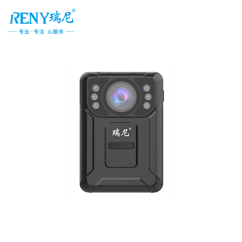 瑞尼RN-X5新款工作执法记录仪 32G内存1296p高清红外夜视 H.265格式微型不可对讲机黑色便携式1.5寸屏黑色
