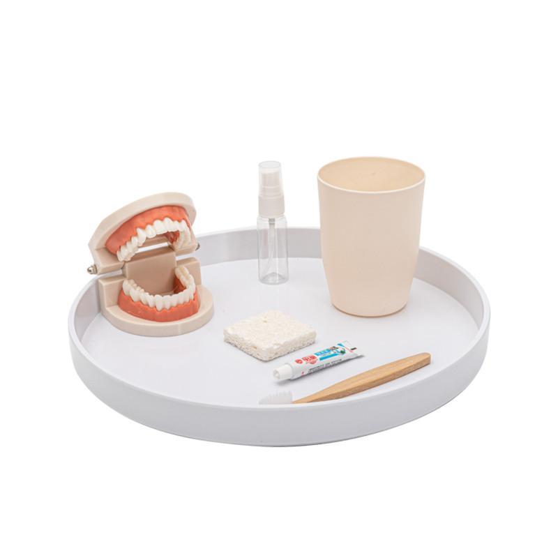 牙齿模型儿童训练玩具宝宝学牙齿模型蒙氏早教教具仿真假牙模具