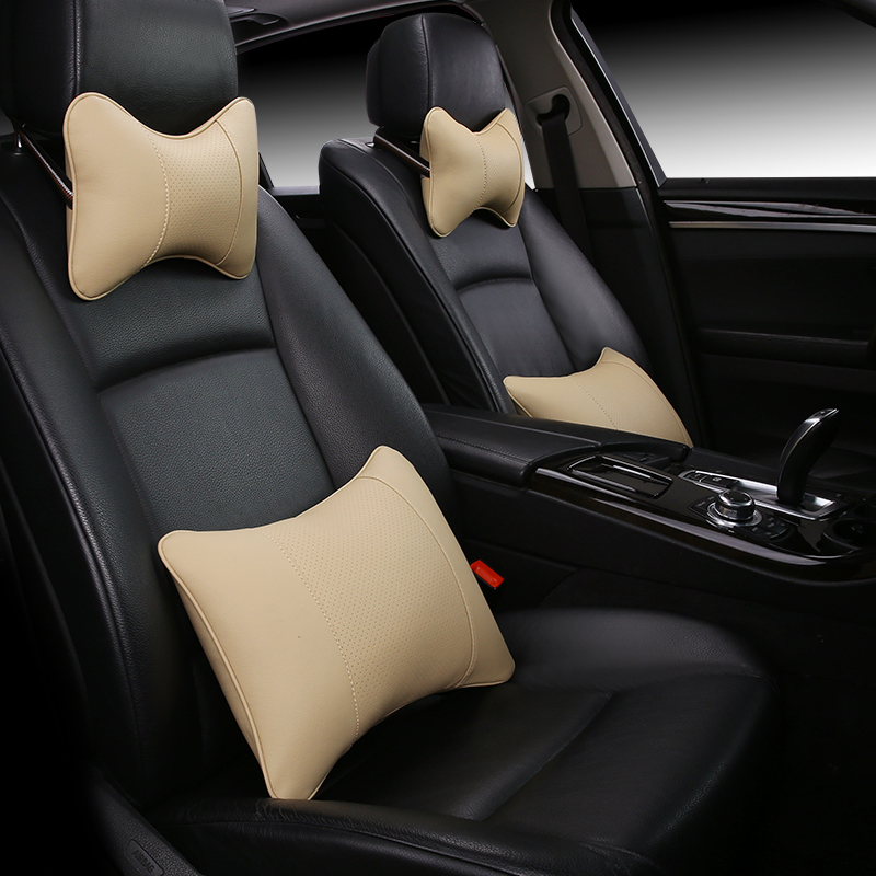 汽车头枕 奥迪A4L/A6L/Q5/Q3/A3专用头枕护颈 腰靠 内饰装饰四季