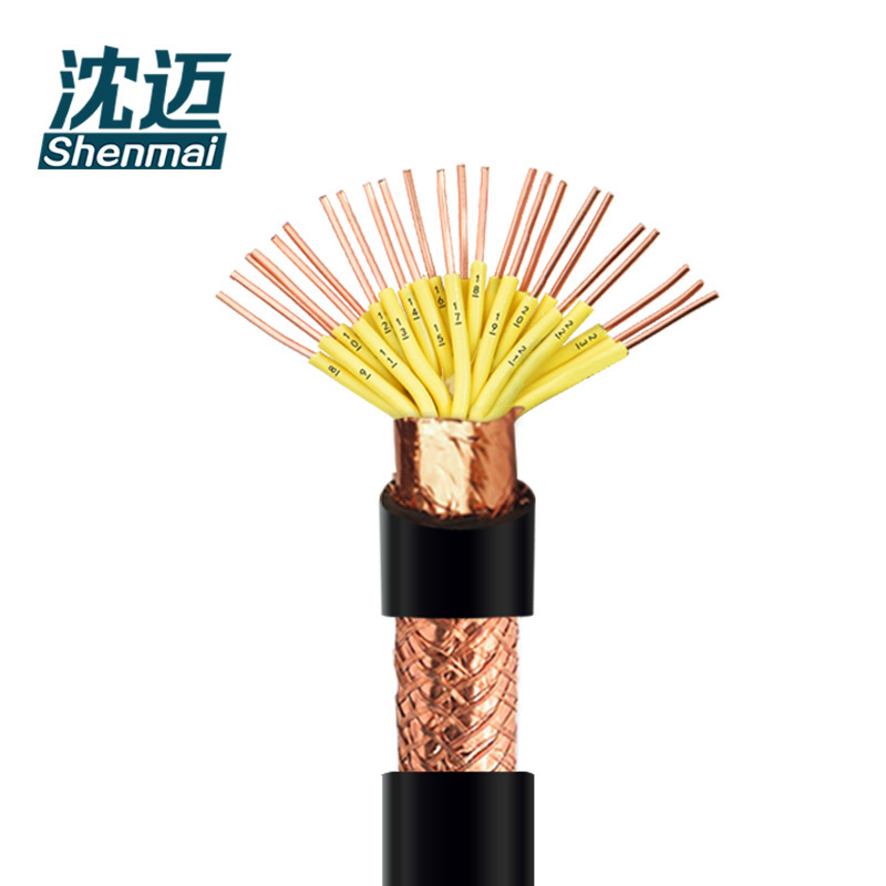 沈迈 铜芯电缆 ZR-KVVP-450/750V-24*2.5平方 /米高清大图