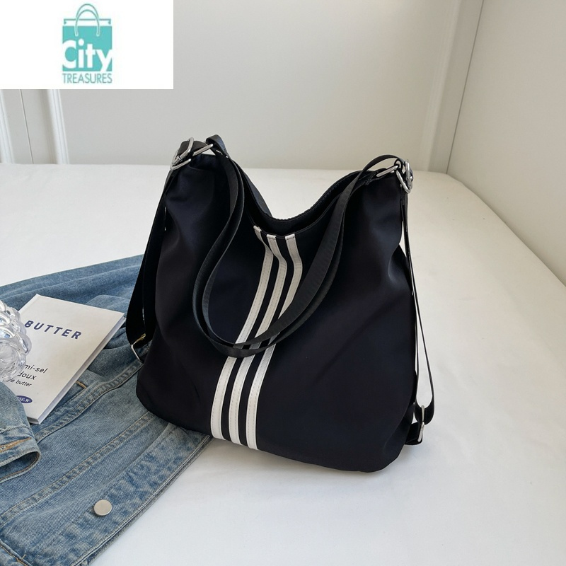 bangdou慵懒风大容量帆布包女韩国休闲百搭通勤单肩包多学生上课背包