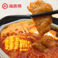 海底捞番茄小酥肉自热火锅即食速食自煮方便懒人小火锅345g