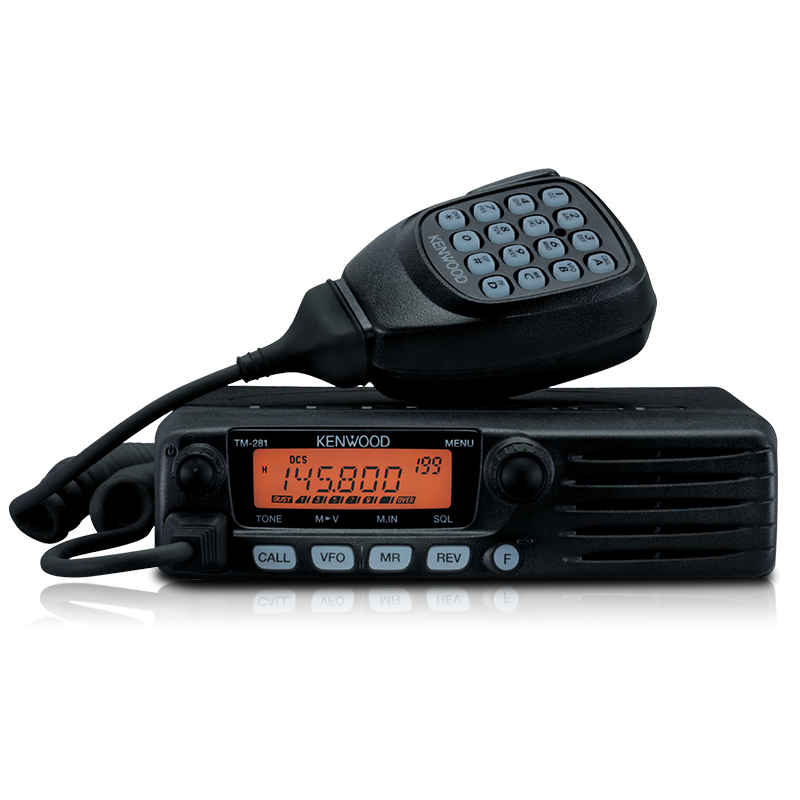 建伍(KENWOOD )TM-281A 对讲机 车载电台大功率远距离自驾游150M 黑色高清大图